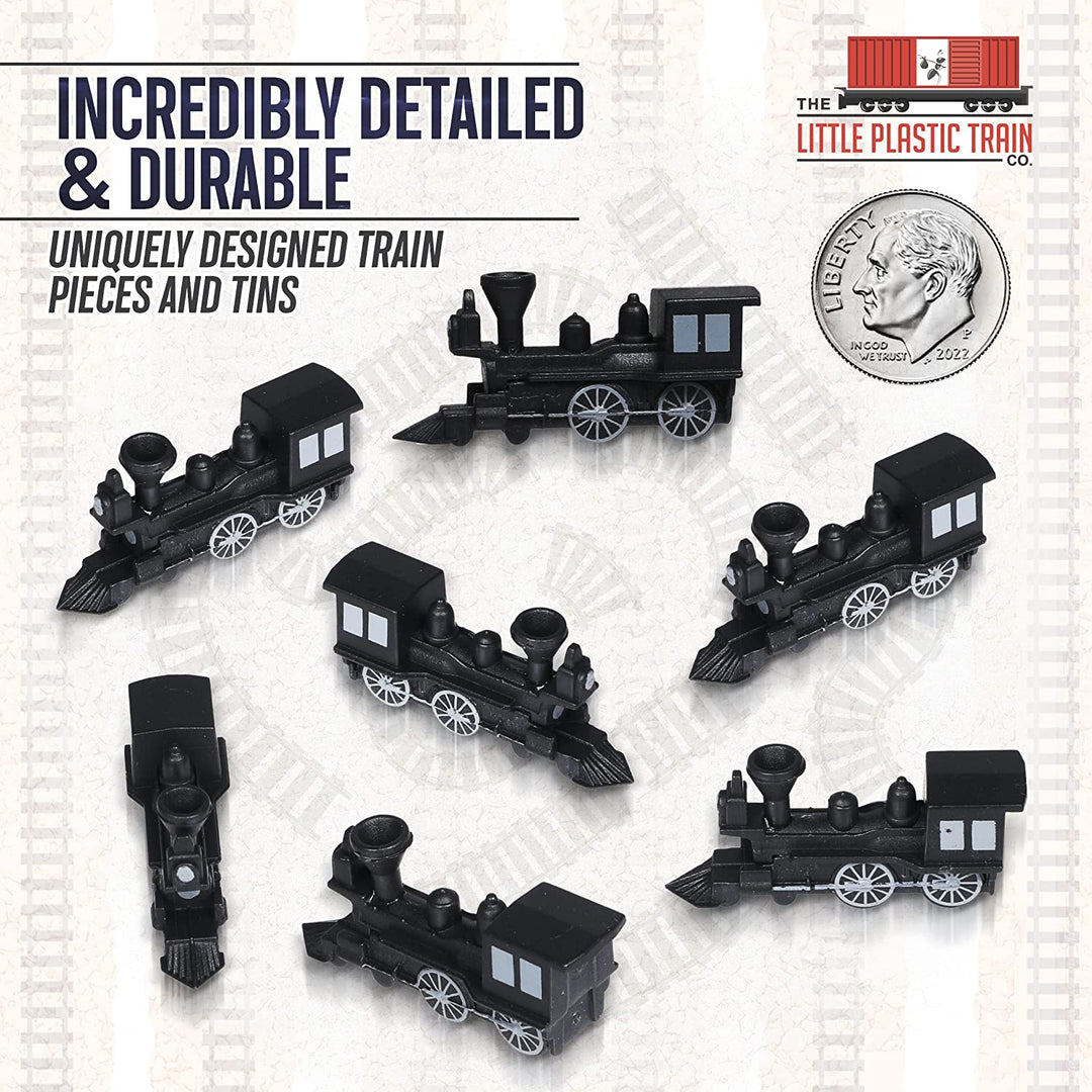 The Little Plastic Train Co. Midnight Express Deluxe Board Game Train Set (92336)