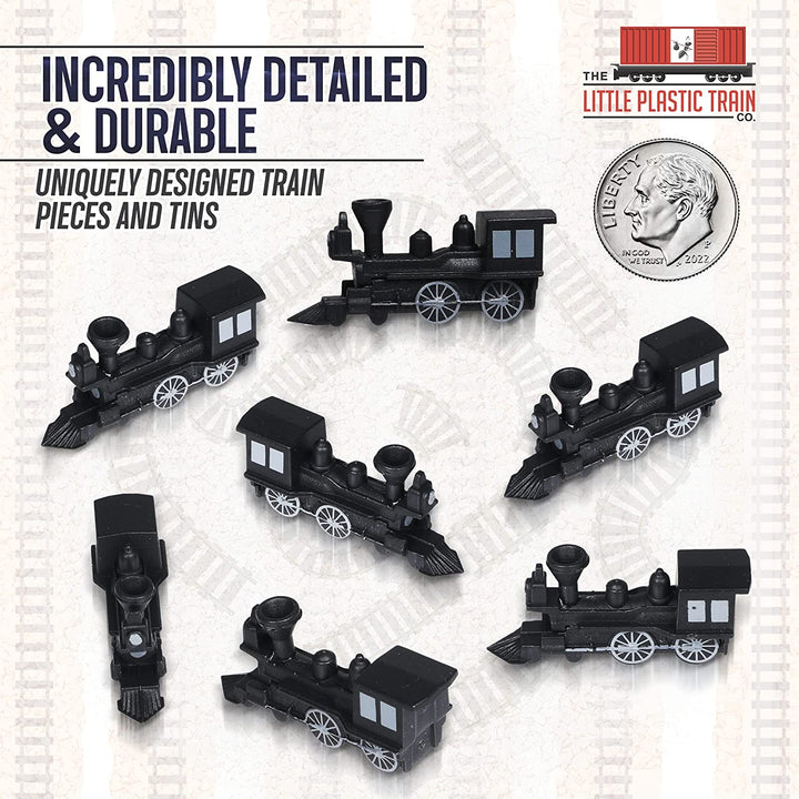 The Little Plastic Train Co. Midnight Express Deluxe Board Game Train Set (92336)
