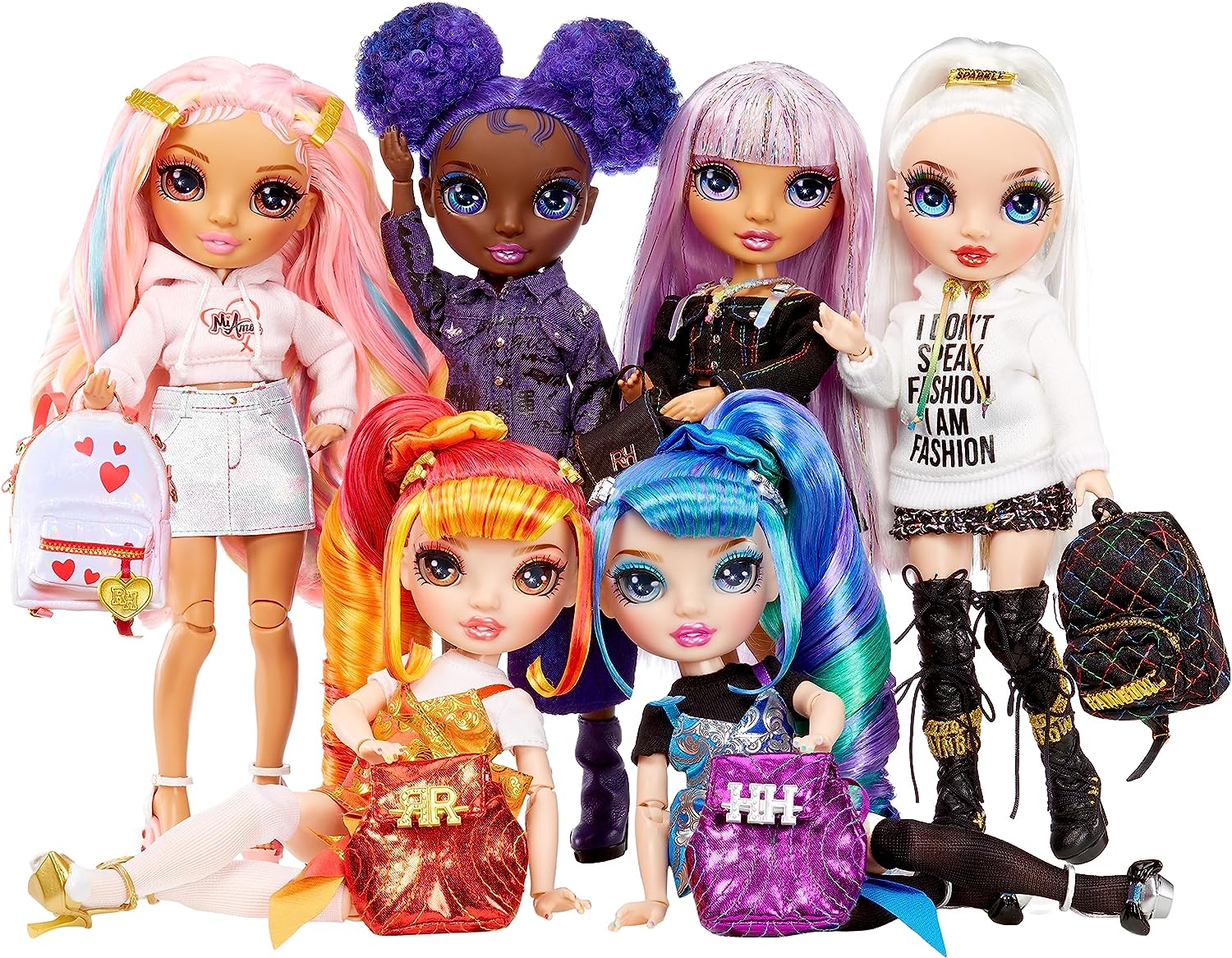 Rainbow High 590781EUC Junior High Doll - Kia Hart Fashion Playset