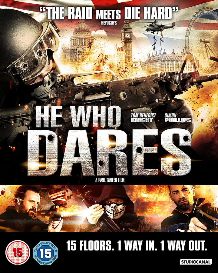 He Who Dares (2017) - Action Thriller [Blu-ray]