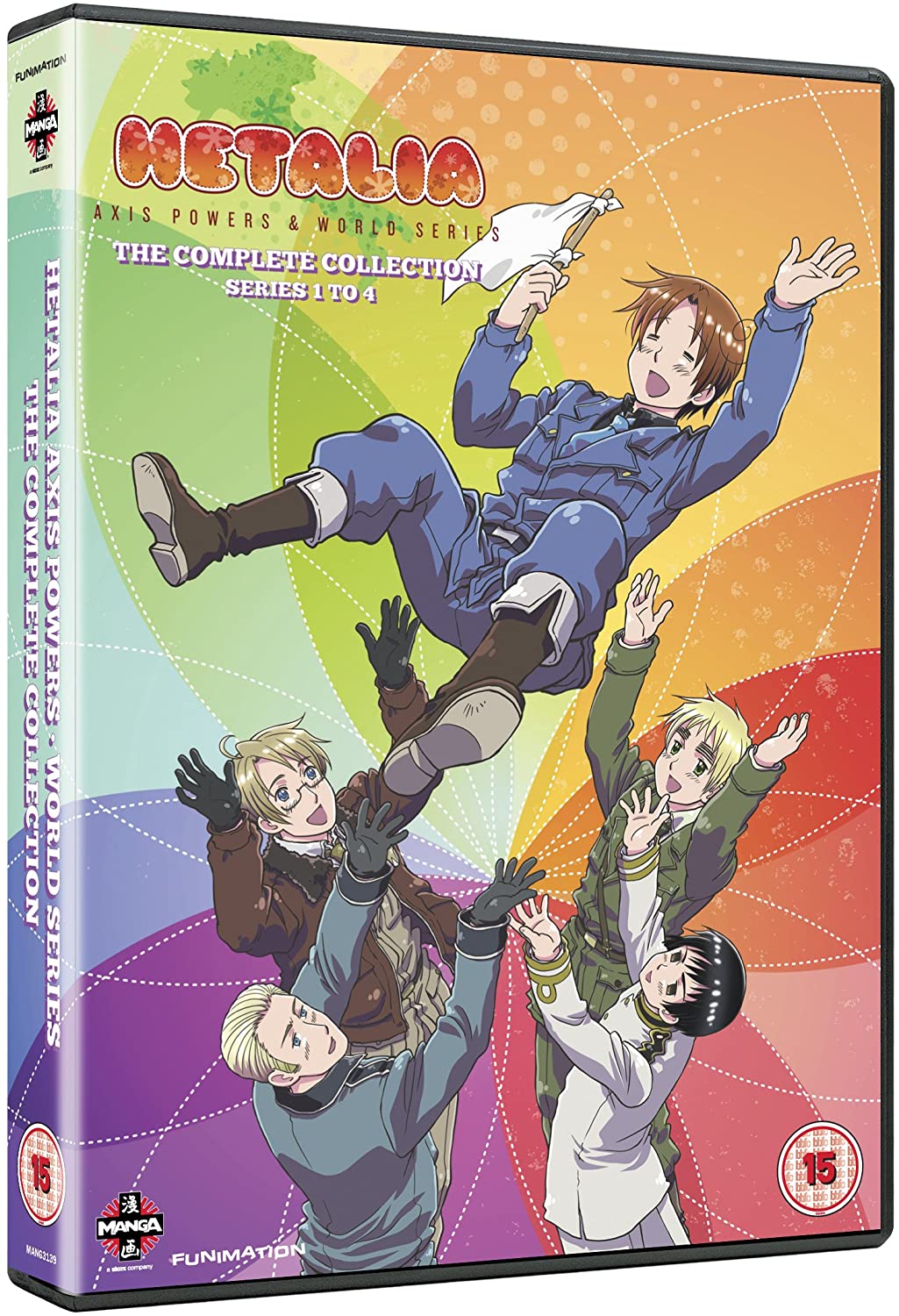 Hetalia Axis Powers Complete Season 1-4 Collection (2009) - DVD 1