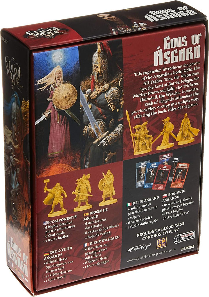 CMON BLR303 Blood Rage: Gods of Asgard, Multicoloured