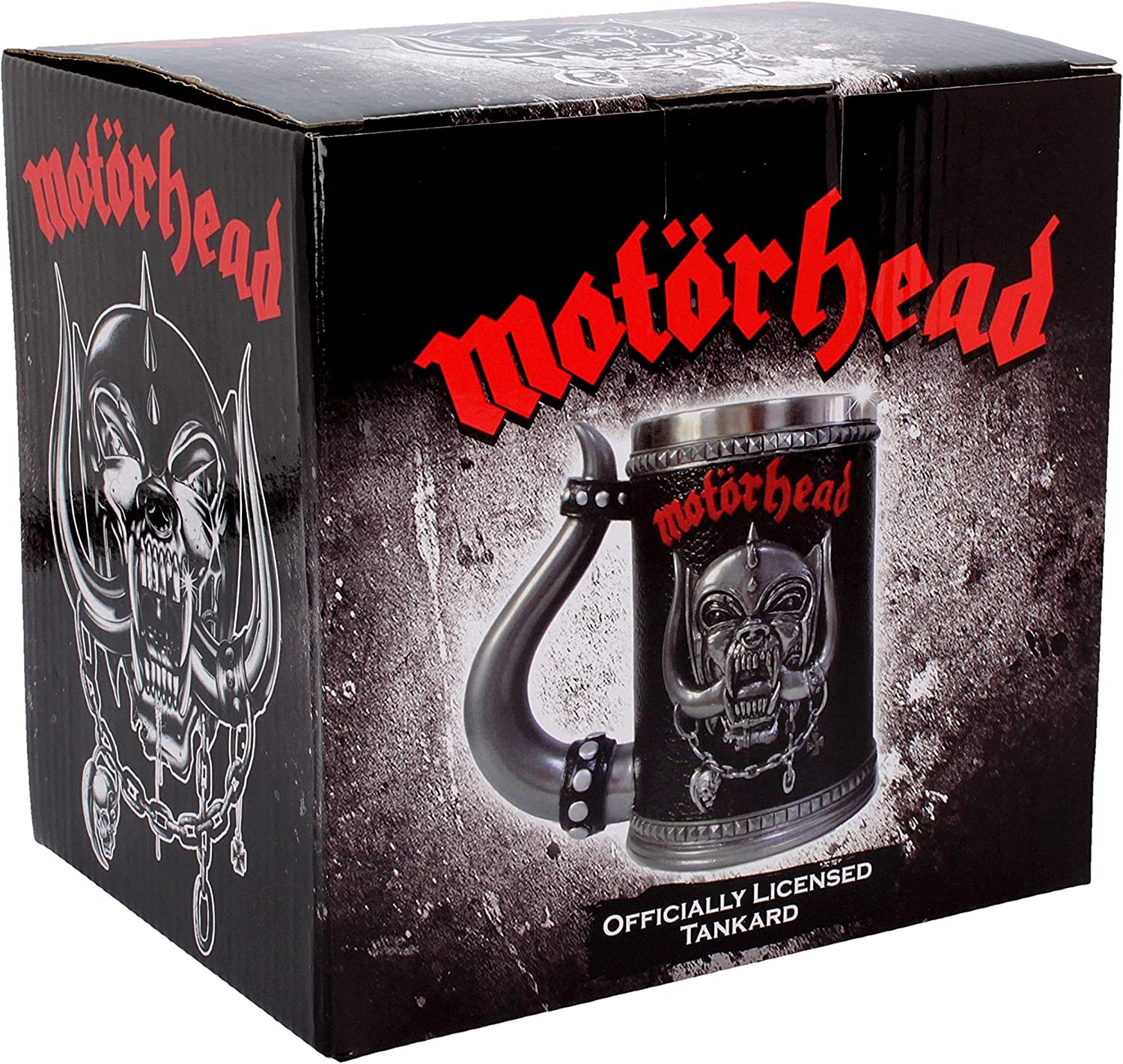 Nemesis Now - B4121M8 Motorhead War Pig Tankard with Stainless Steel Insert 3