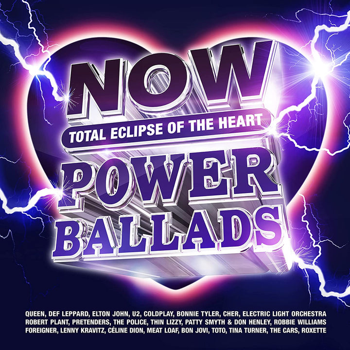 Various Artists - NOW That's What I Call Power Ballads: Total Eclipse Of The Heart [Audio CD]