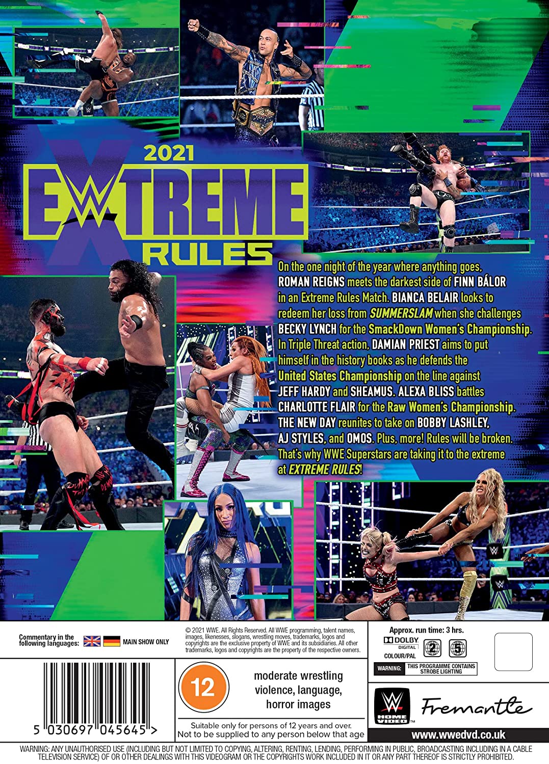 WWE: Extreme Rules 2021 - DVD 2