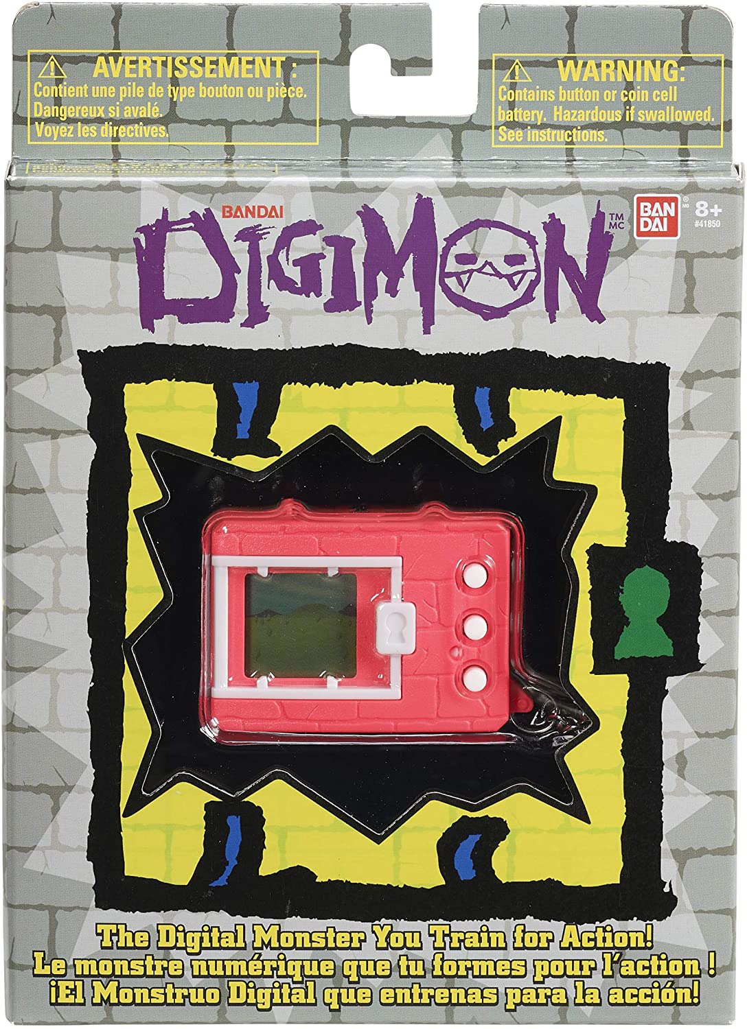 Digimon (Original): Neon Red - Virtual Monster Pet by Tamagotchi, 41861 2