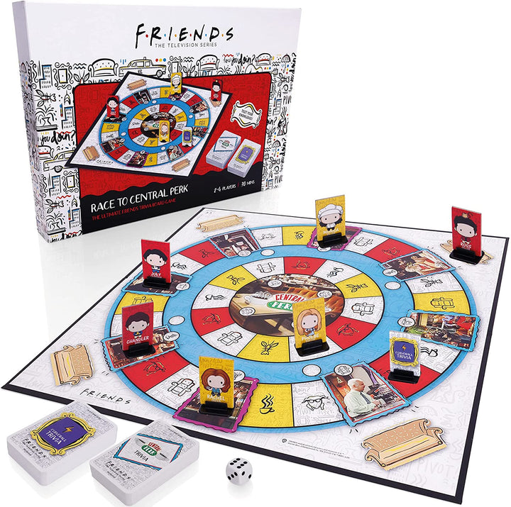Friends Trivia Race To Central Perk Brettspiel
