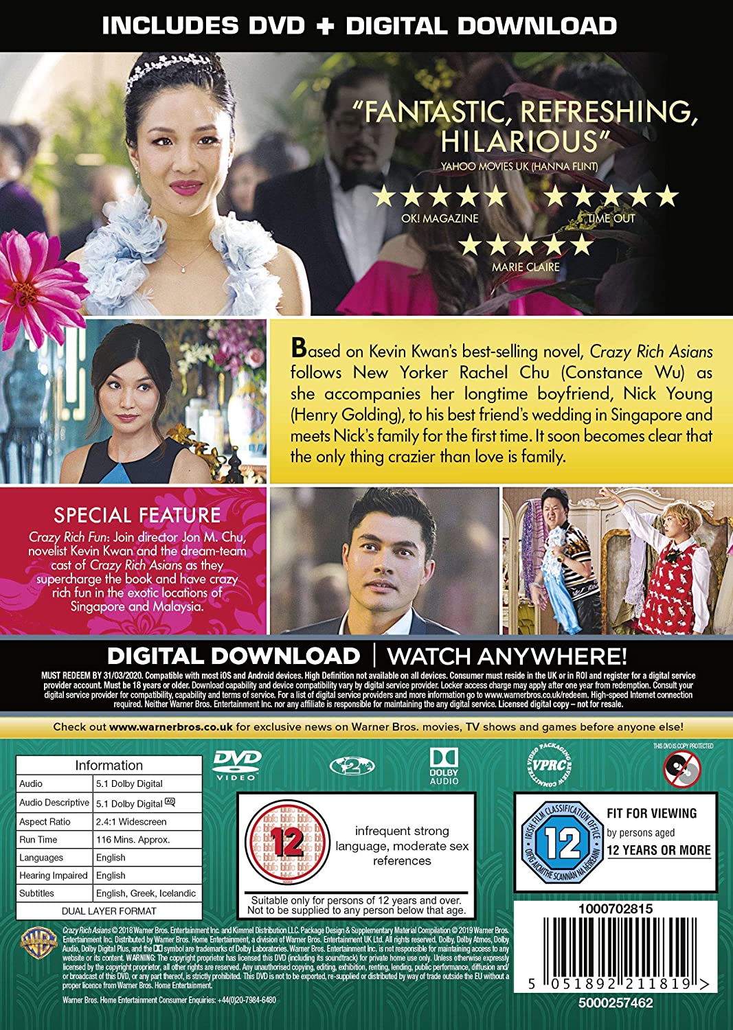 Crazy Rich Asians (2018) - DVD 2