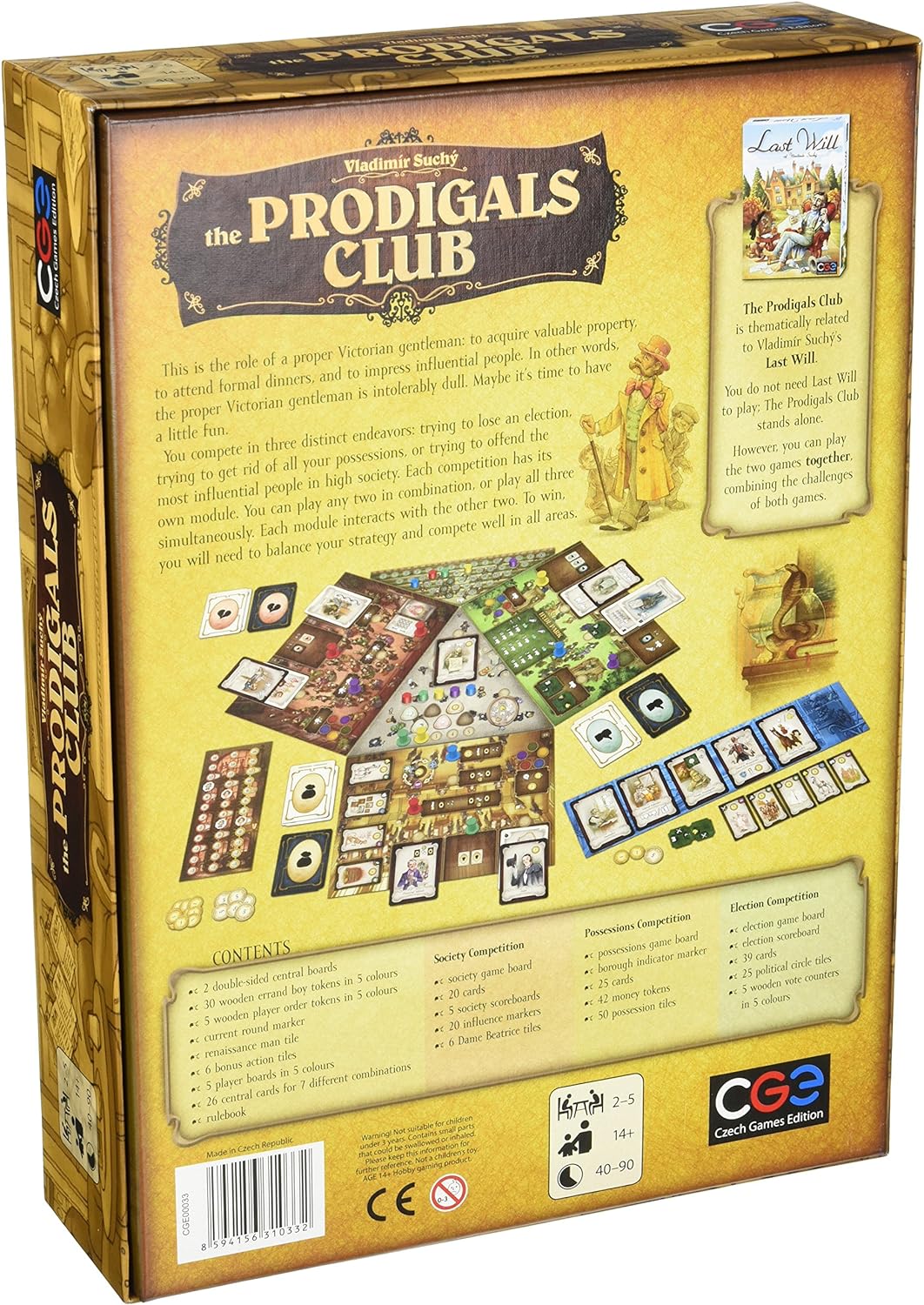 Czech Games Edition CGE00033 Brett- und Kartenspiele, mehrfarbig