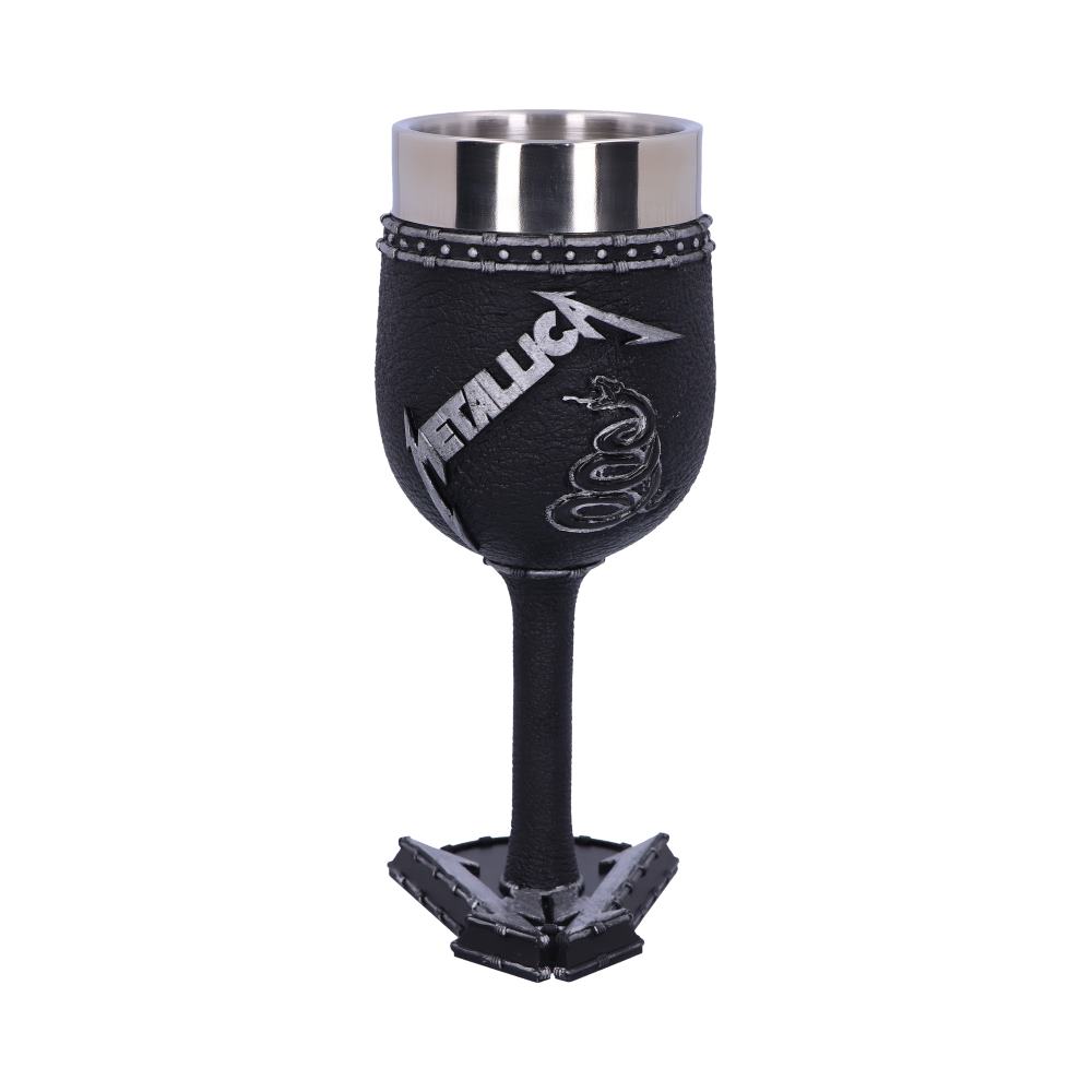 Nemesis Now - Metallica Black Album Goblet Wine Glass B5222R0 5