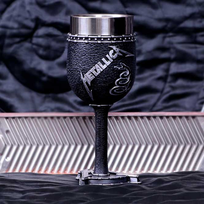 Nemesis Now - Metallica Black Album Goblet Wine Glass B5222R0 1